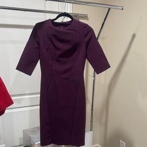 L'momo Elegant Purple Women's Dress